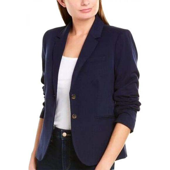 J Crew Navy School Boy Blazer Jacket - Picture 1 of 7